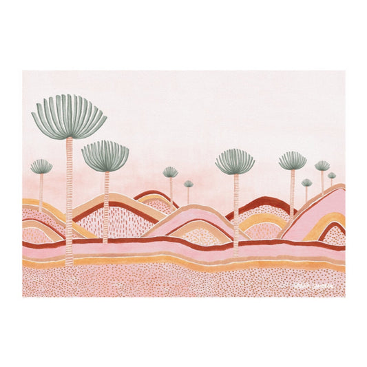 【karina jambrak art】dusty pink dunes