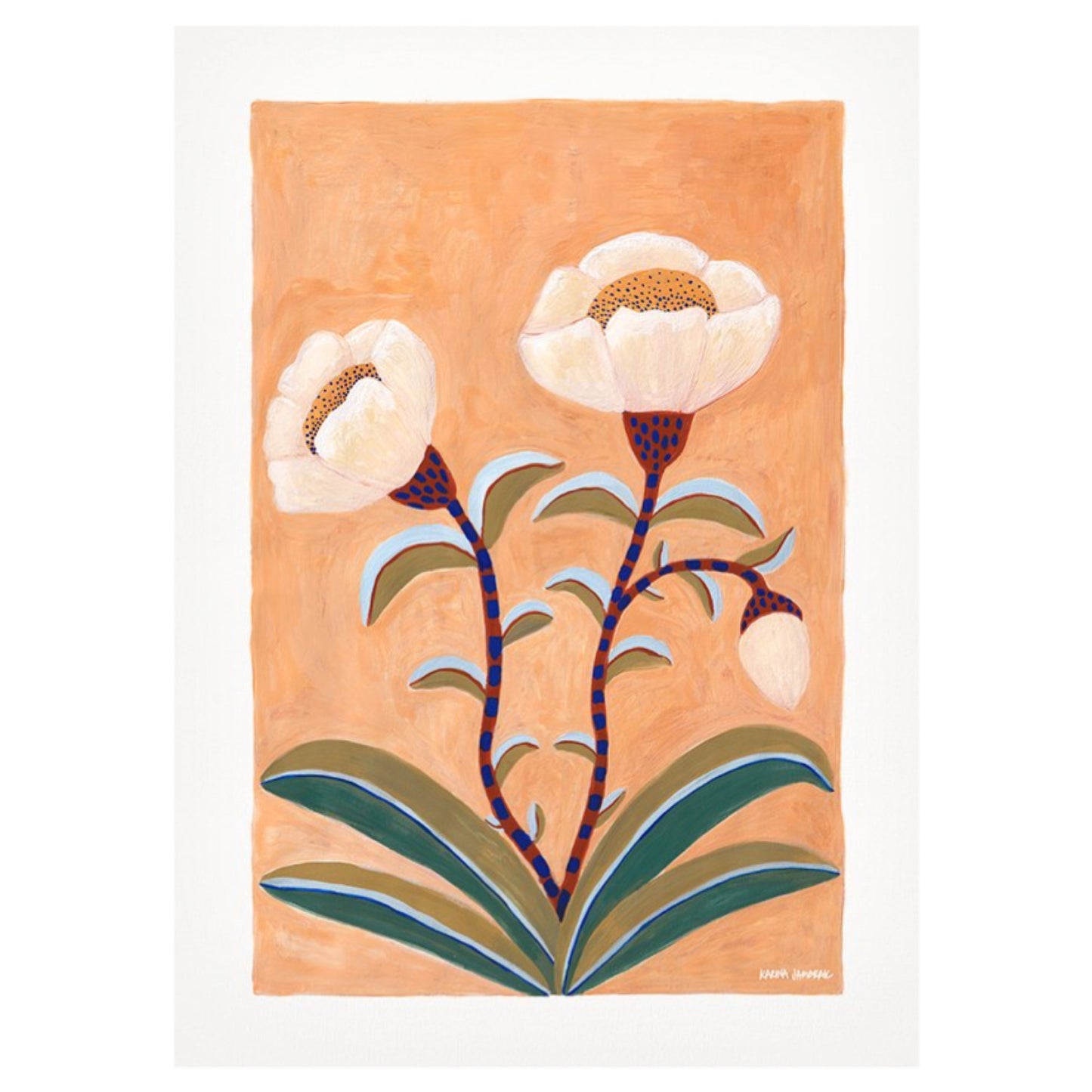 【karina jambrak art】flourish blooms