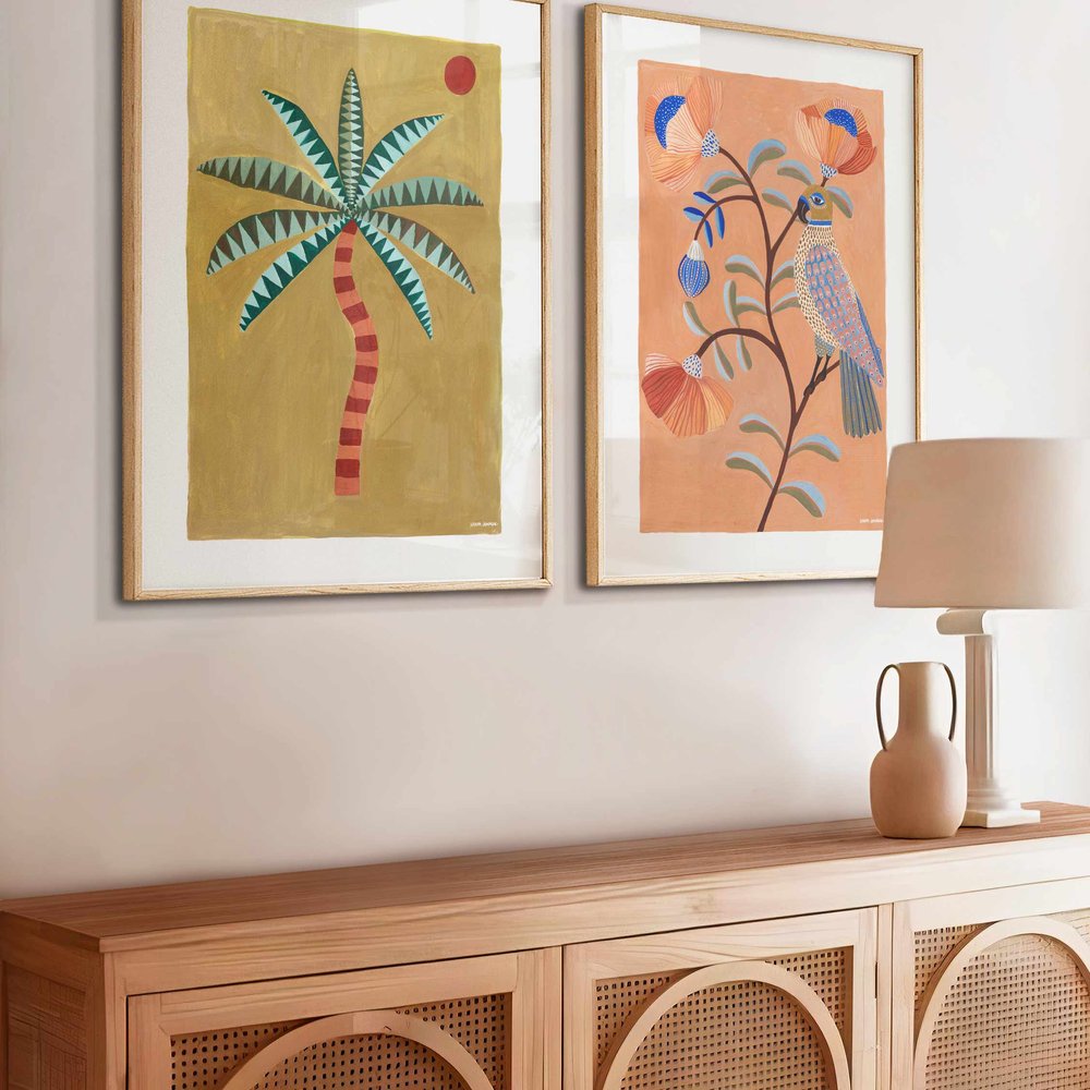 【karina jambrak art】abundance the iconic palm