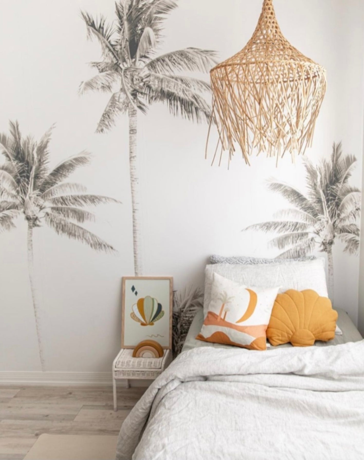 palm tree mural Ⅱ removable wallpaper