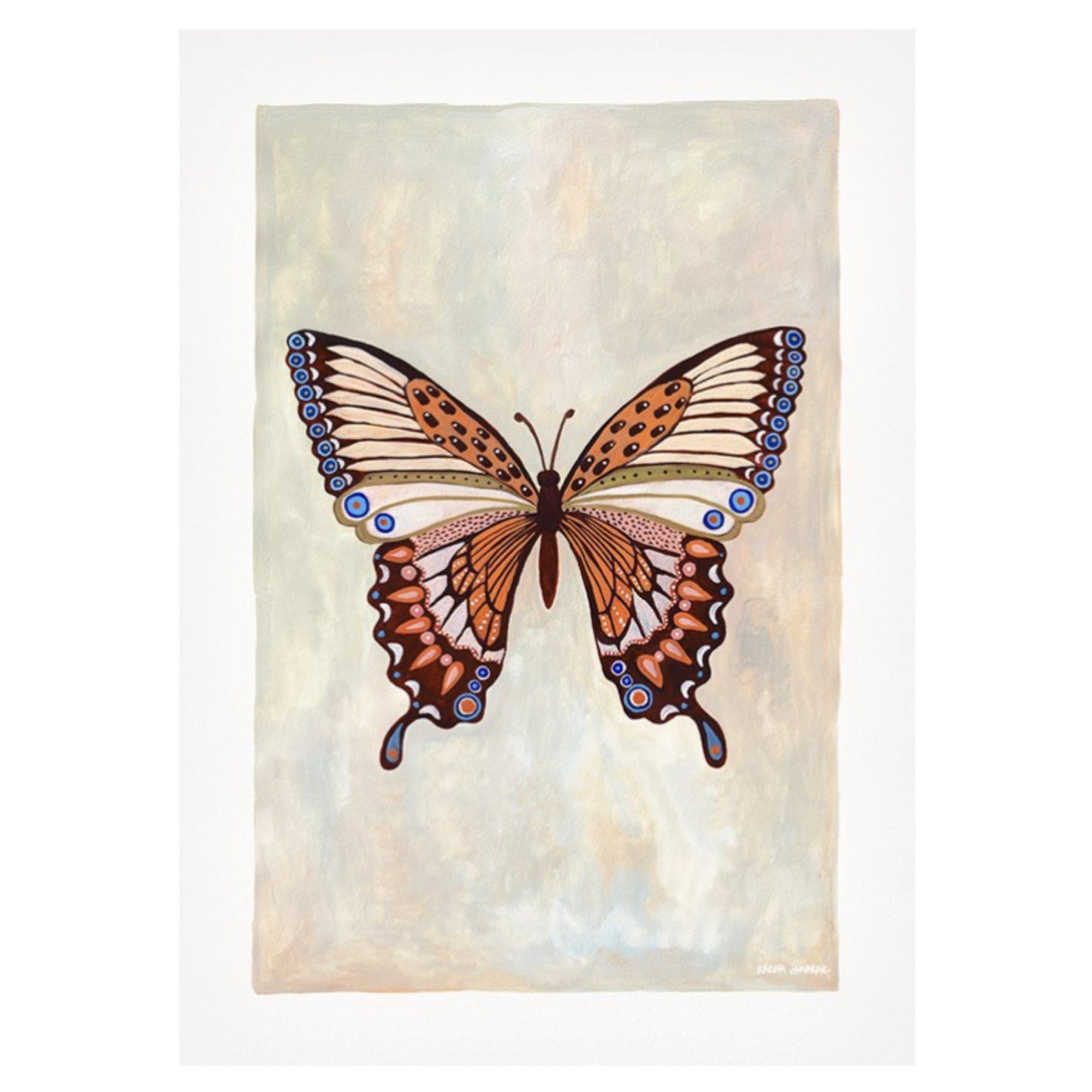 【karina jambrak art】new beginnings butterfly