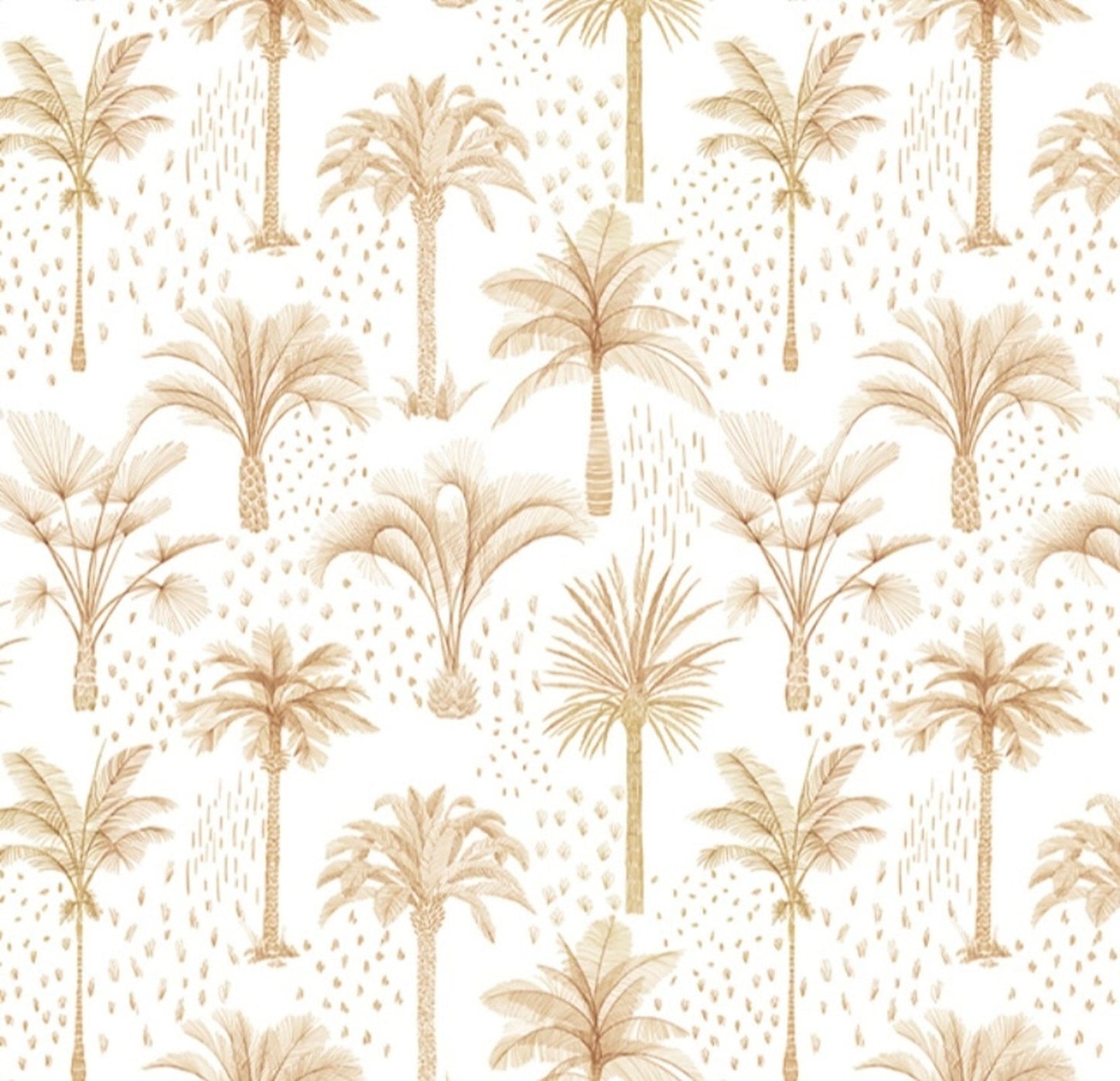 bronzed palms removable wallpaper